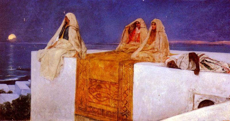 Benjamin Constant Arabian Nights Germany oil painting art